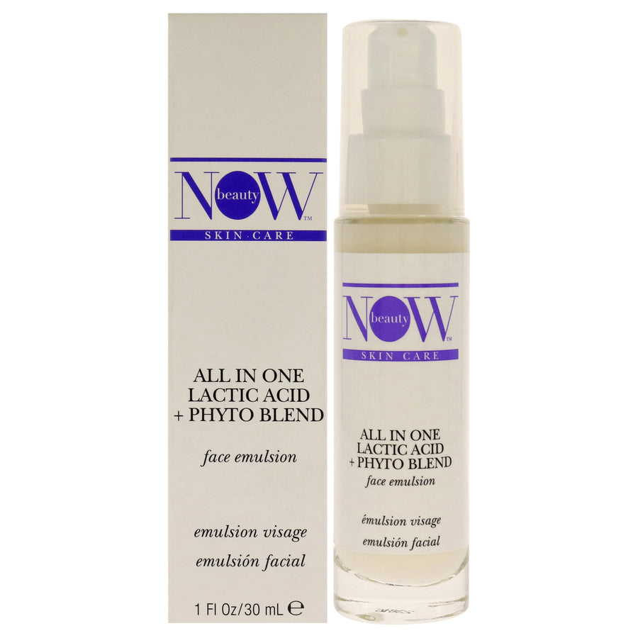 All in one Lactic Acid Plus Phyto Blend Treatment by NOW Beauty for Unisex - 1 oz Treatment Image 1