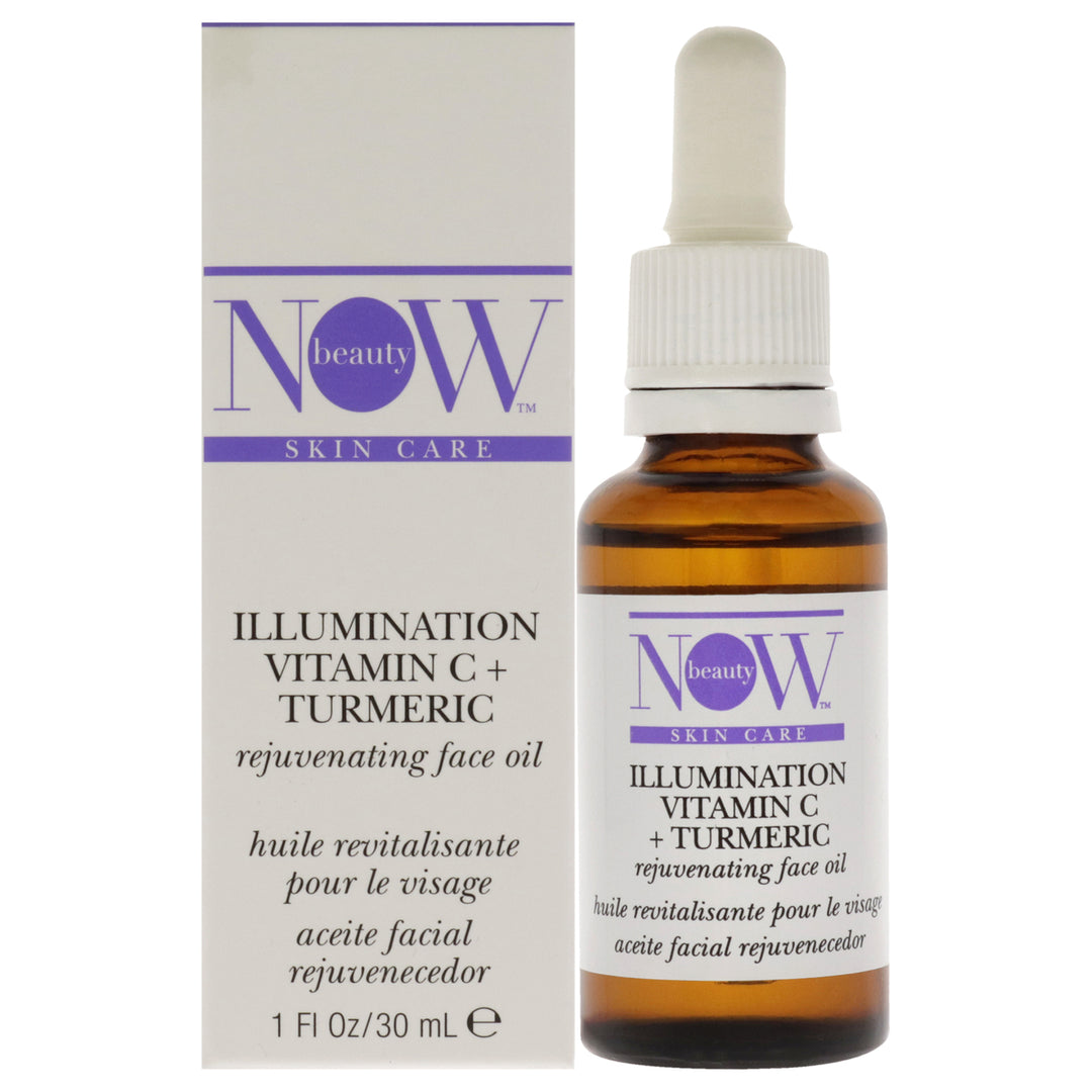 Illumination Vitamin C Plus Turmeric Rejuvenating Face Oil by NOW Beauty for Unisex - 1 oz Oil Image 1