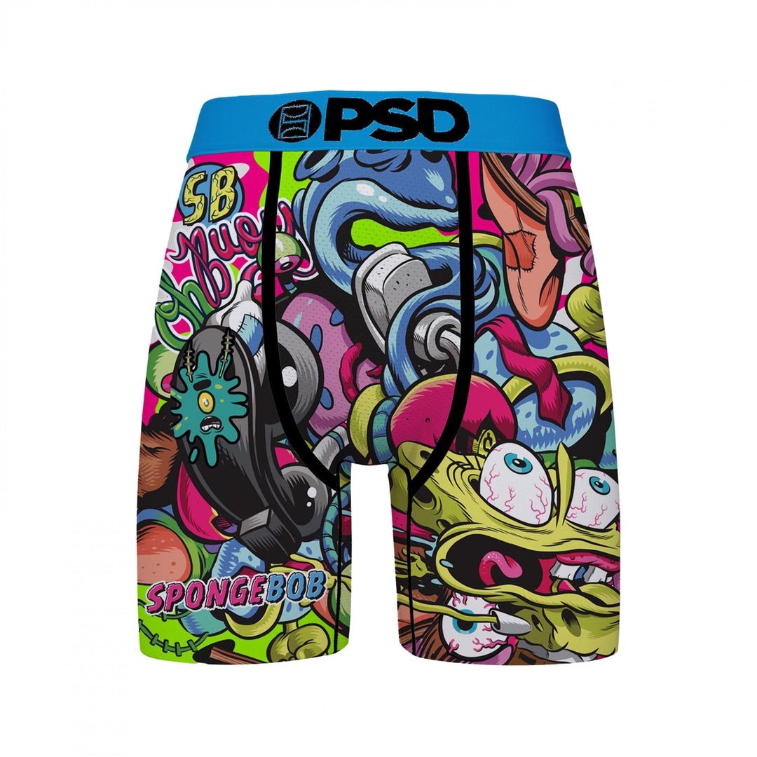 SpongeBob SquarePants Splat PSD Boxer Briefs Image 1