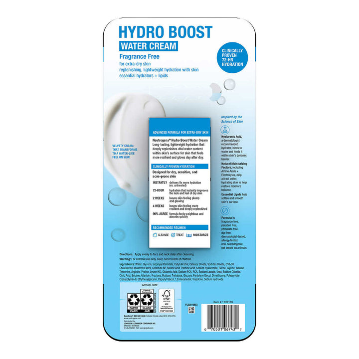 Neutrogena Hydro Boost Water Cream 1.7 Ounce (Pack of 2) Image 2