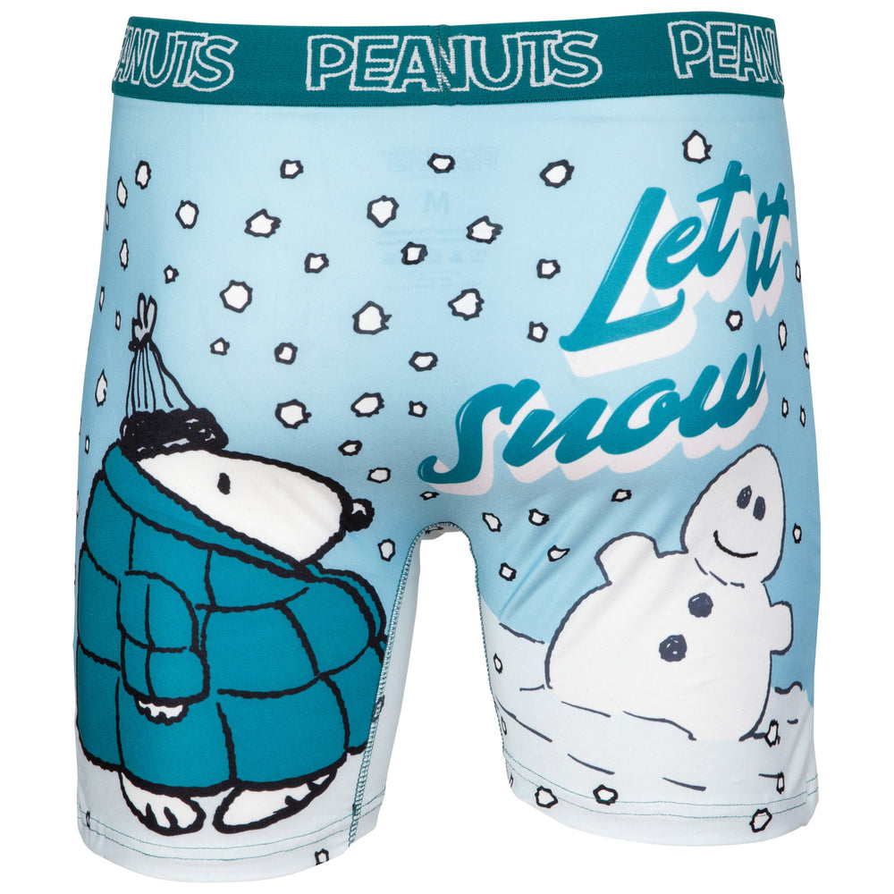Peanuts Snoopy Let It Snow Boxer Briefs Image 2