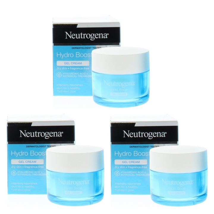 Neutrogena Hydro Boost Gel Cream 50ml (3 Pack) Image 1