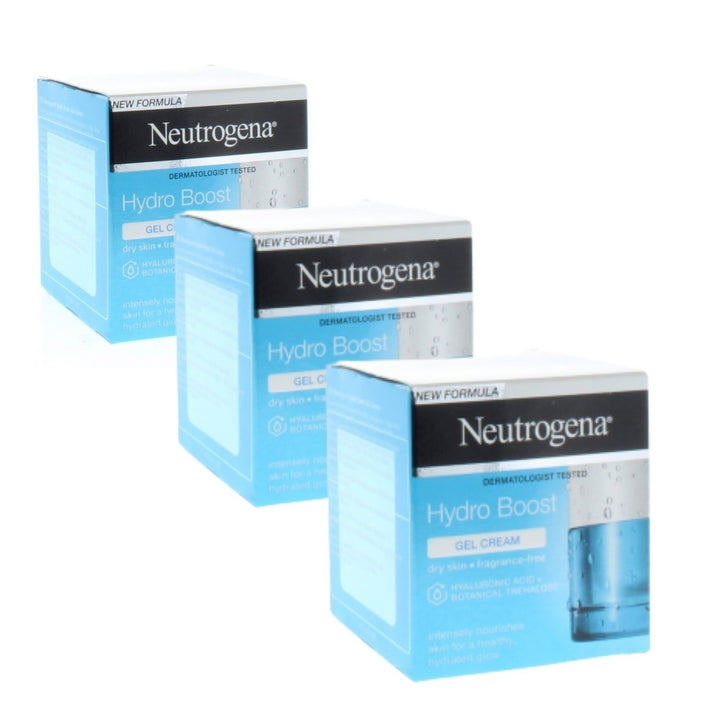 Neutrogena Hydro Boost Gel Cream 50ml (3 Pack) Image 3