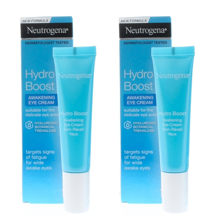 Neutrogena Hydro Boost Awakening Eye Cream 15ml (2 Pack) Image 1