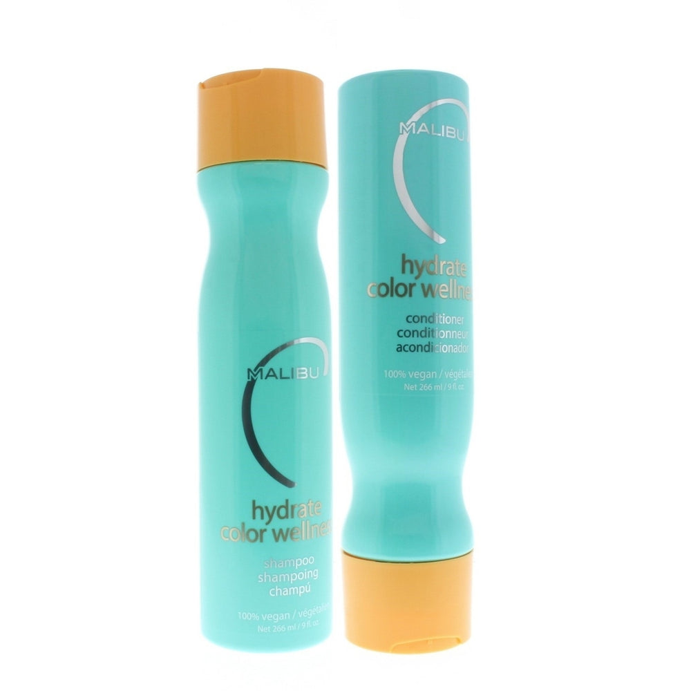 Malibu C Hydrate Color Wellness Shampoo and Conditioner 9oz/266ml Combo Image 2