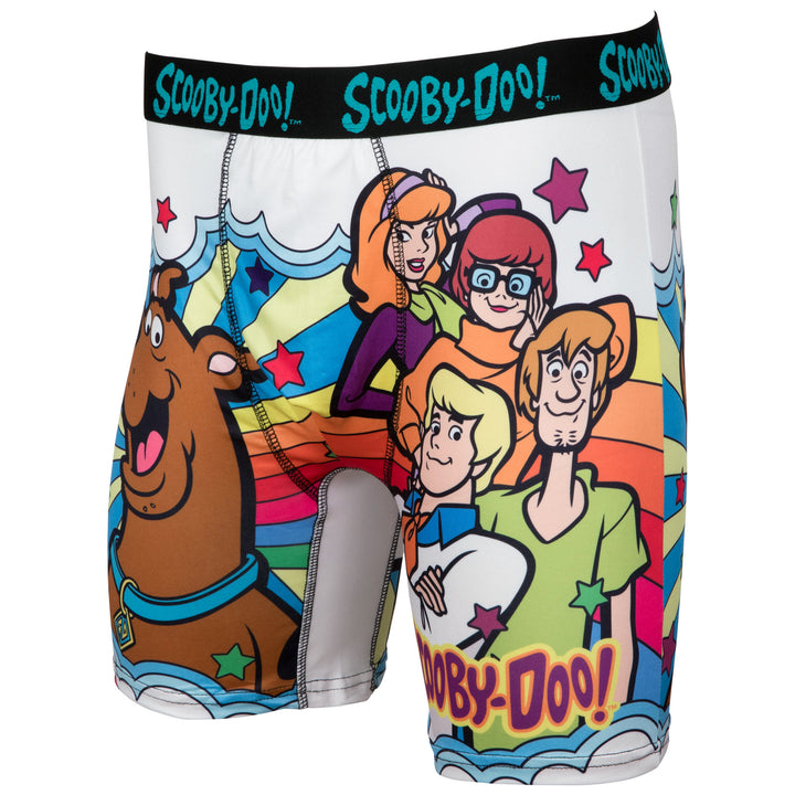 Scooby-Doo Psychedelic Rainbow Boxer Briefs Image 2