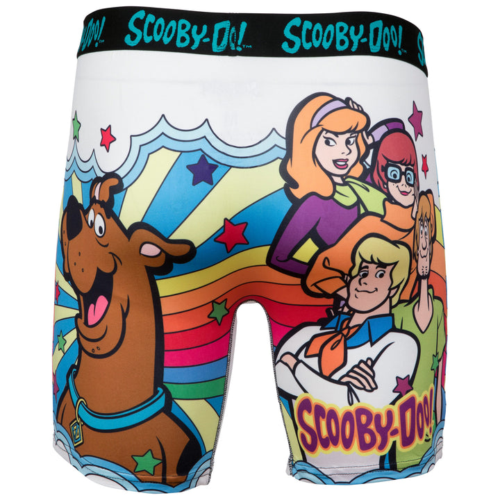 Scooby-Doo Psychedelic Rainbow Boxer Briefs Image 3