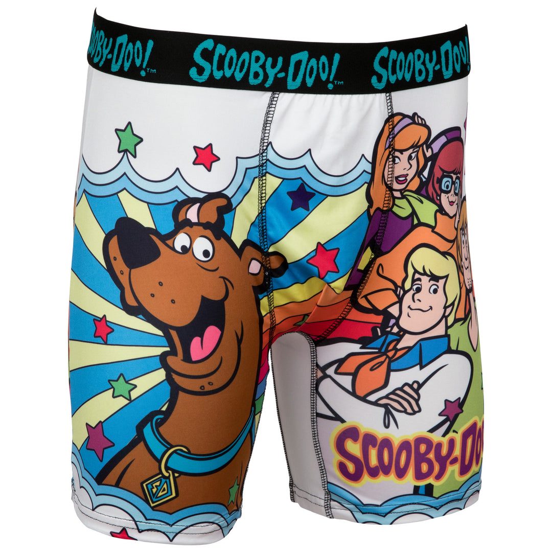 Scooby-Doo Psychedelic Rainbow Boxer Briefs Image 4