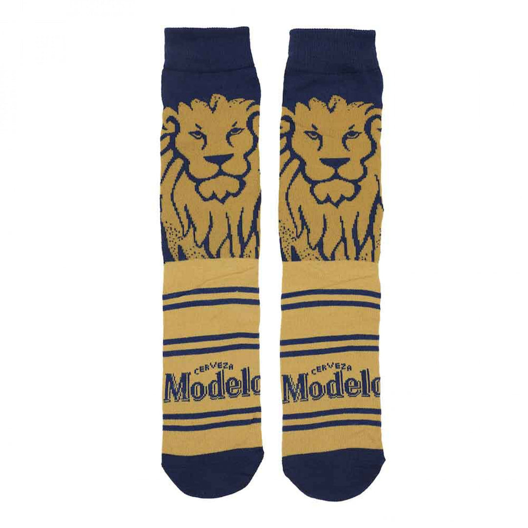 Modelo Especial 2-Pairs of Crew Socks in Beer Can Set Image 3
