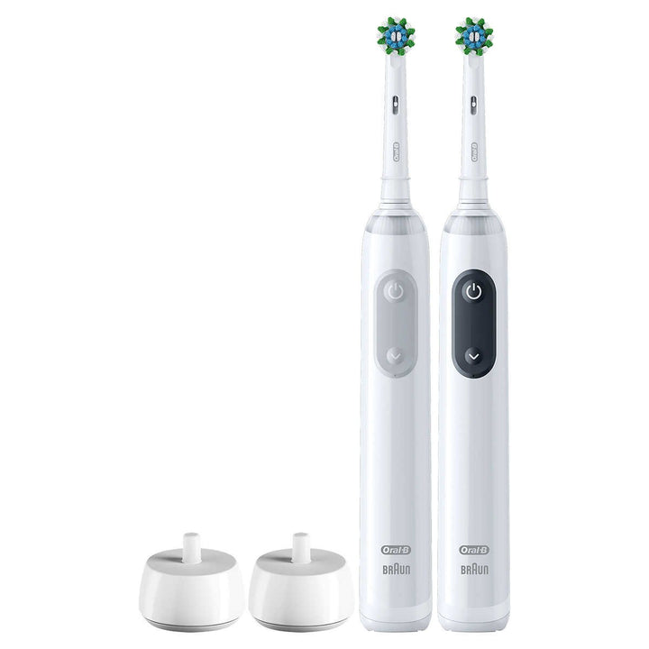 Oral-B Smart Clean 360 Rechargeable Electric Toothbrush 2 Pack Image 3