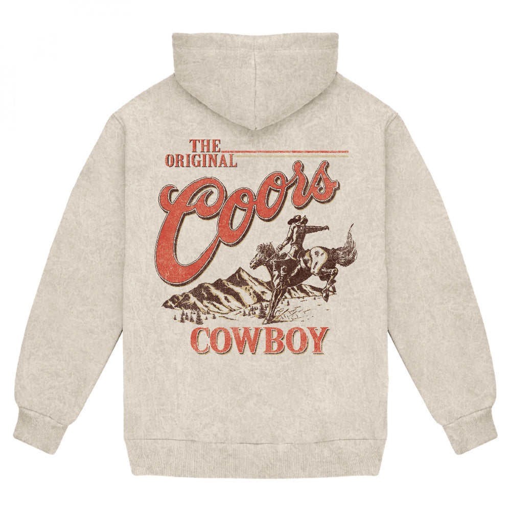 Coors The Original Cowboy Pull-Over Hoodie Image 2