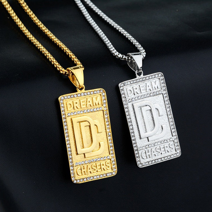 Fashion Letter Pattern Necklace Pendants Image 1