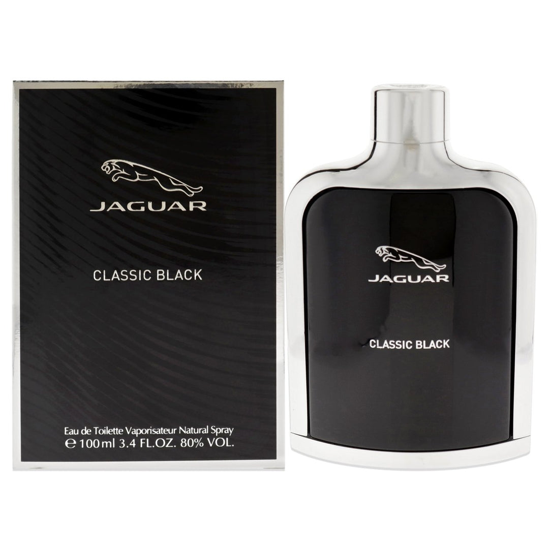 Jaguar Classic Black by Jaguar for Men - 3.4 oz EDT Spray Image 1