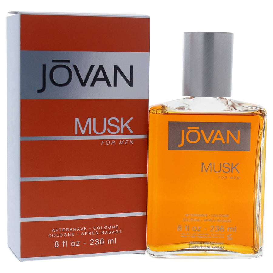 Jovan Musk by Jovan for Men - 8 oz After Shave Cologne Image 1
