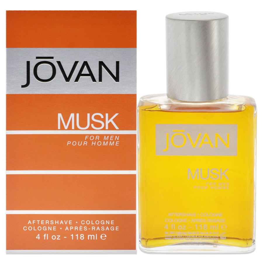 Jovan Musk by Jovan for Men - 4 oz After Shave Cologne Image 1