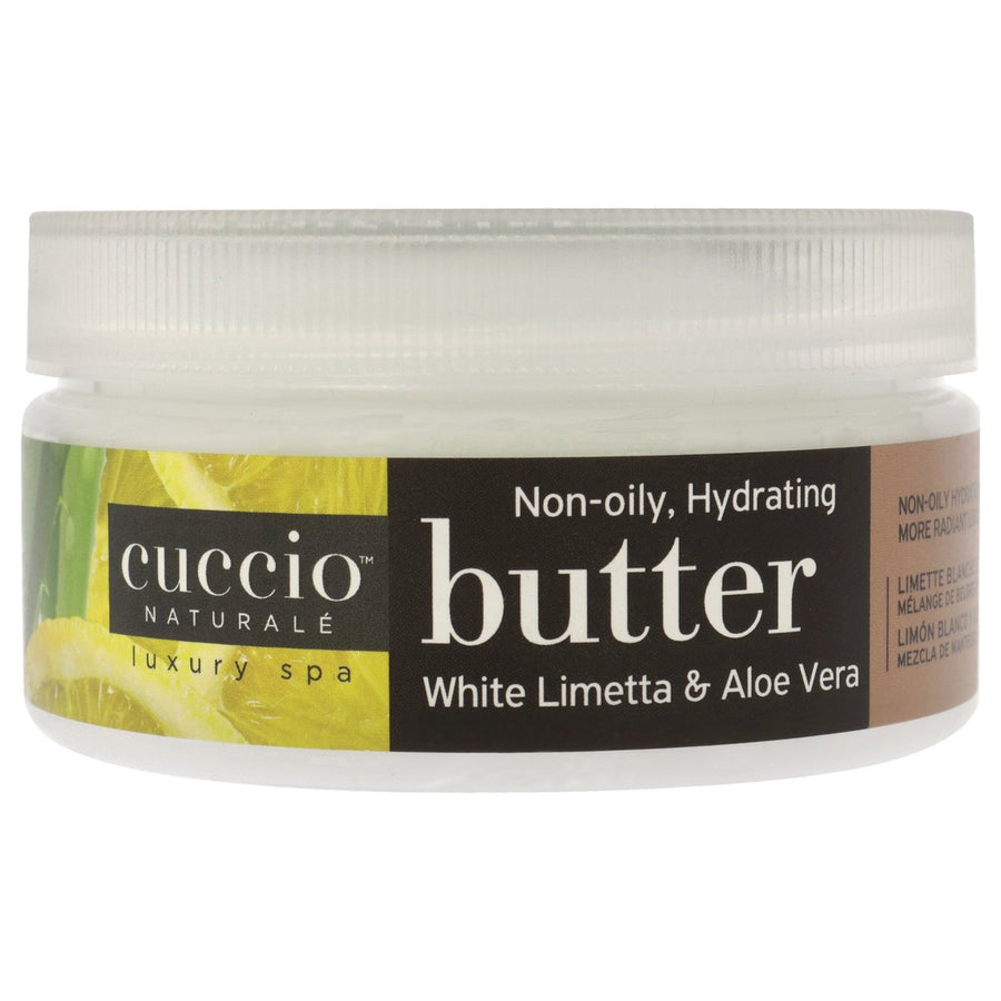 Butter Blend - White Limetta and Aloe Vera by Cuccio for Unisex - 8 oz Body Butter Image 1