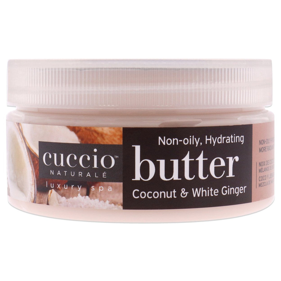 Butter Blend - Coconut and White Ginger by Cuccio for Unisex - 8 oz Body Butter Image 1