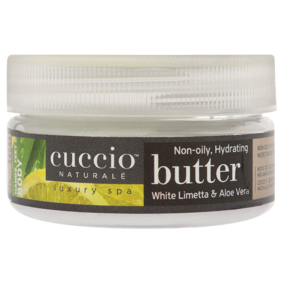 Butter Babies - White Limetta and Aloe Vera by Cuccio for Unisex - 1.5 oz Body Butter Image 1