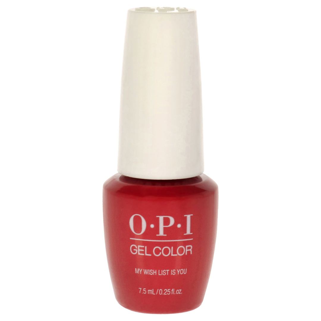 GelColor Gel Lacquer - HP J10B My Wish List is You by OPI for Women - 0.25 oz Nail Polish Image 1