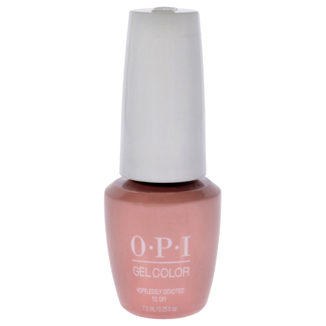 GelColor Gel Lacquer - G49B Hopelessly Devoted by OPI for Women - 0.25 oz Nail Polish Image 1