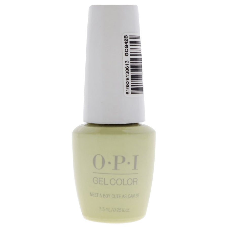 GelColor Gel Lacquer - G42B Meet a Boy Cute As Can Be by OPI for Women - 0.25 oz Nail Polish Image 1