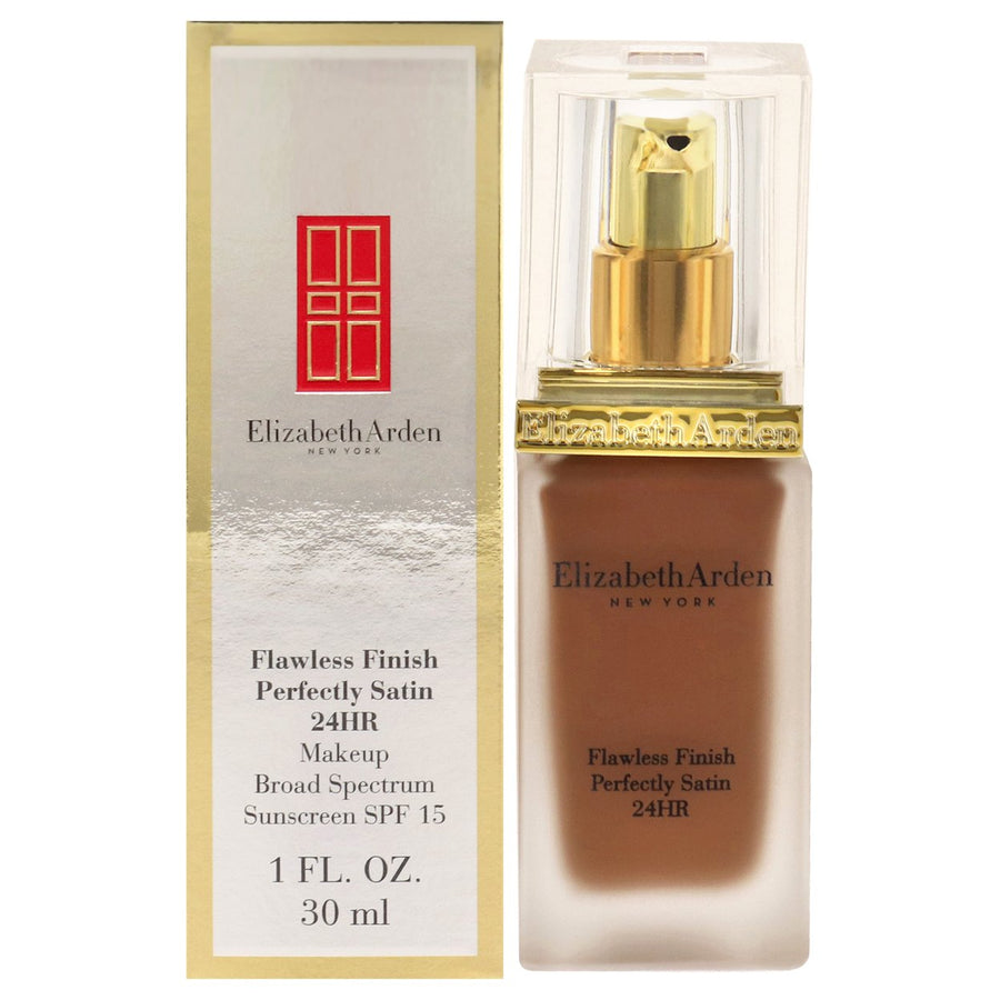 Flawless Finish Perfectly Satin 24HR Makeup SPF 15 - 17 Cocoa by Elizabeth Arden for Women - 1 oz Foundation Image 1