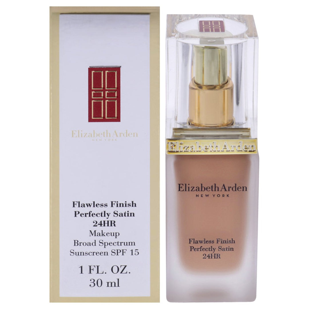 Flawless Finish Perfectly Satin 24HR Makeup SPF 15 - 14 Caramel by Elizabeth Arden for Women - 1 oz Foundation Image 1