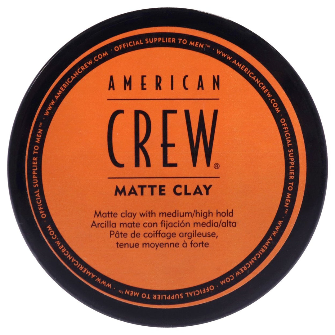 Matte Clay by American Crew for Men - 3 oz Clay Image 1