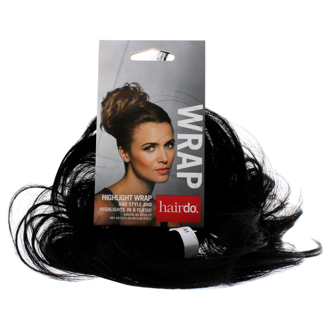 Highlight Wrap - R1 Black by Hairdo for Women - 1 Pc Hair Wrap Image 1