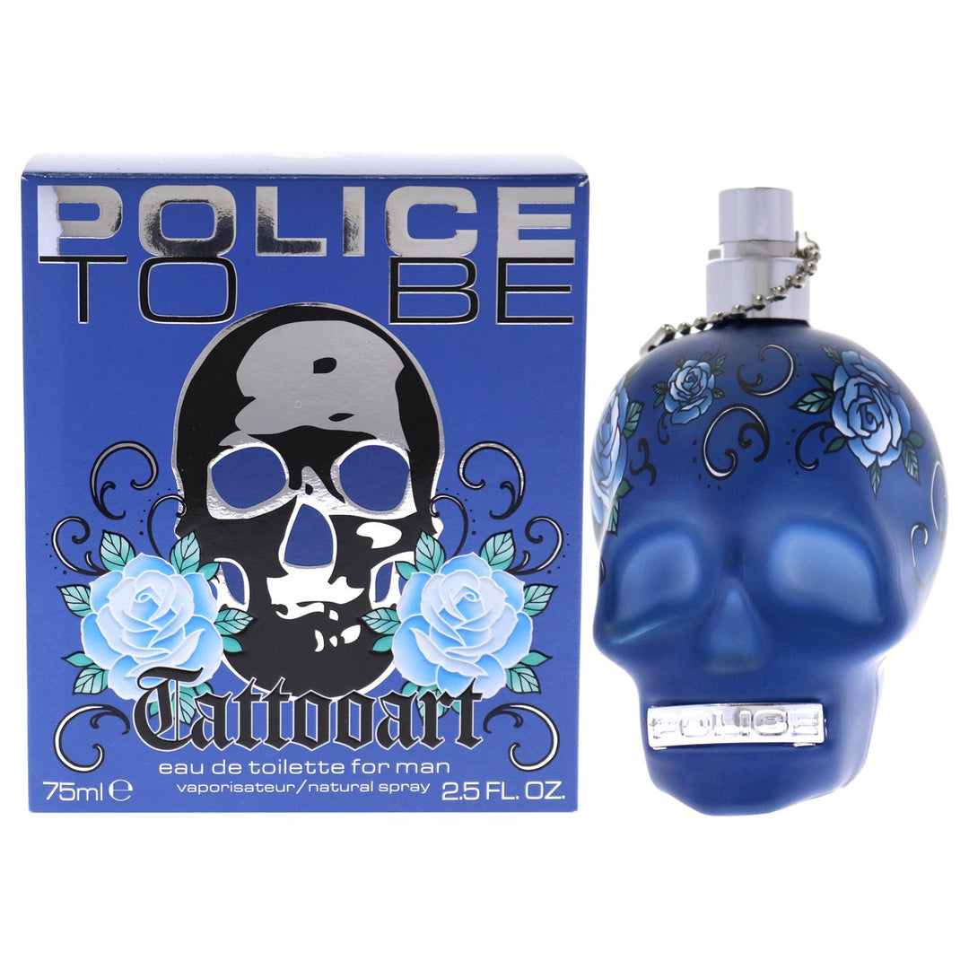 To Be Tattooart by Police for Men - 2.5 oz EDT Spray Image 1