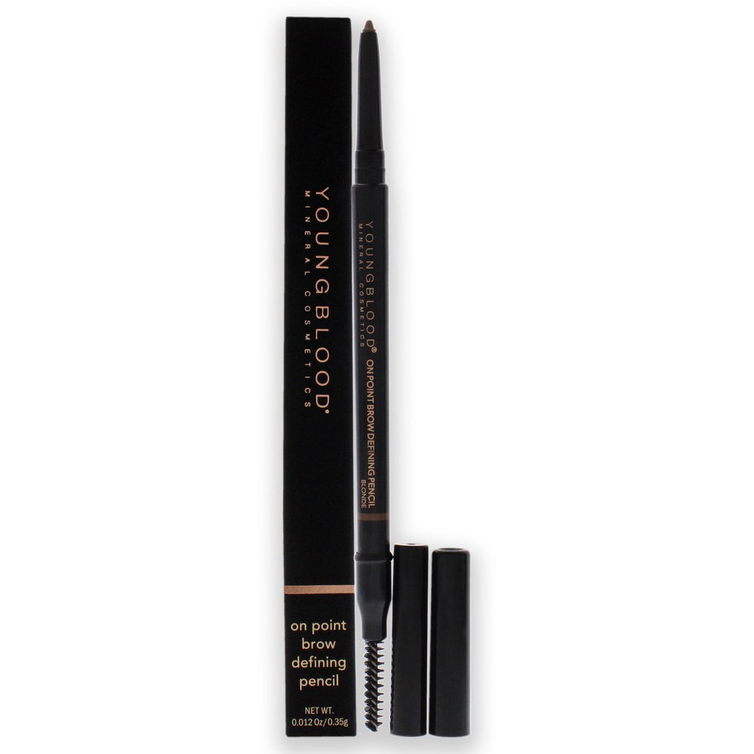 On Point Brow Defining Pencil - Blonde by Youngblood for Women - 0.012 oz Eyebrow Pencil Image 1
