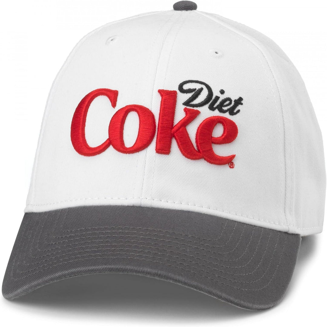 Diet Coke Logo Ballpark Adjustable Hat Image 1