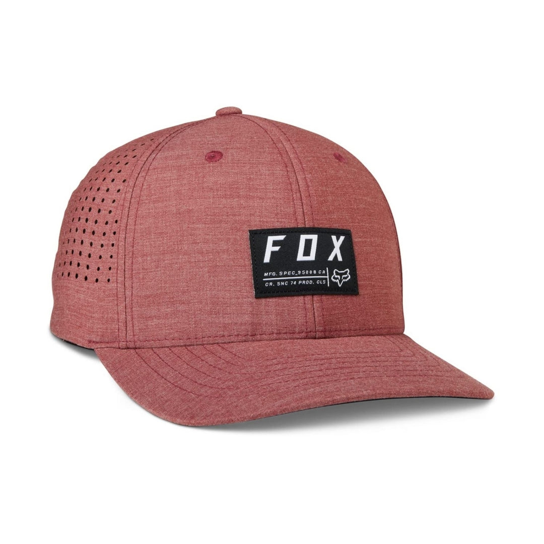 Fox Racing Non Stop Tech Flexfit Hat Mens SCAR Gray Size Adjustable Flex Fit Image 3