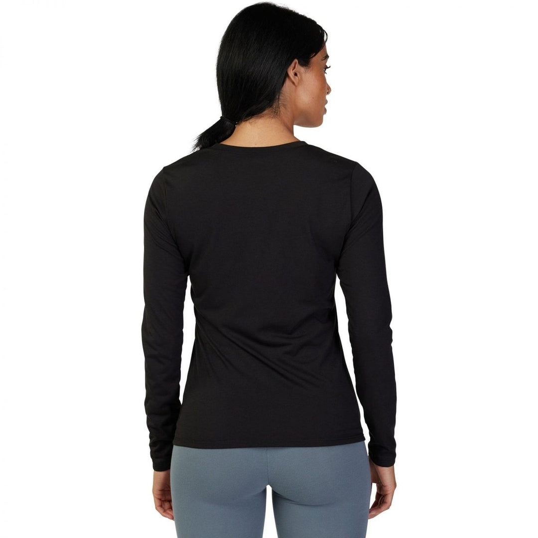 Fox Racing Womens Atlas Long Sleeve Tech Tee Black Size M Lightweight Fabric Image 1