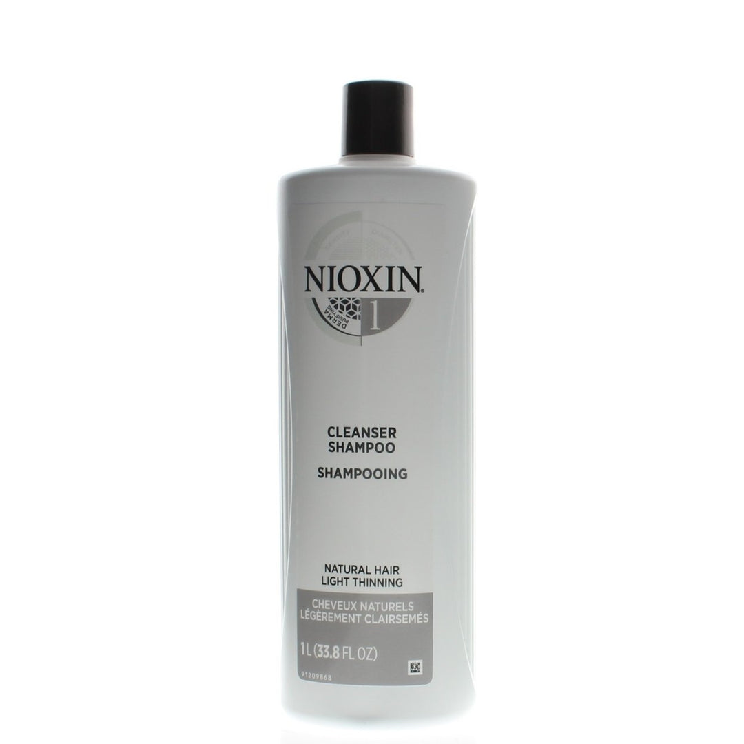Nioxin System 1 Cleanser Shampoo Fine Hair 33.8oz/1 Liter Image 1