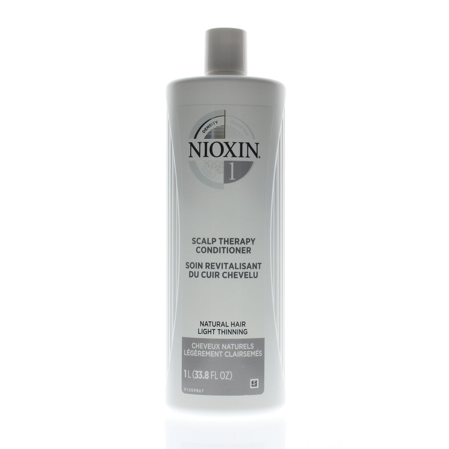 Nioxin System 1 Scalp Therapy Conditioner Fine Hair 33.8oz/1 Liter Image 1