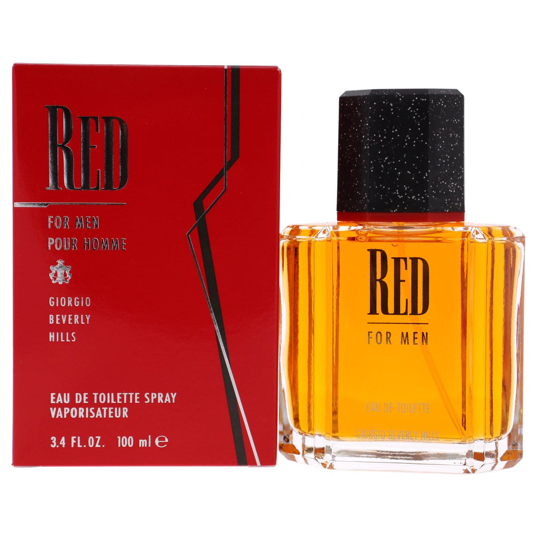 Red by Giorgio Beverly Hills for Men - 3.4 oz EDT Spray Image 1