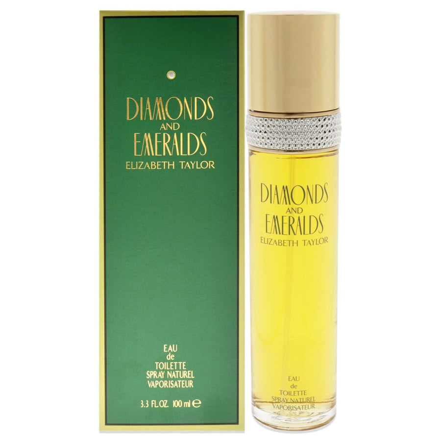 Diamonds and Emeralds by Elizabeth Taylor for Women - 3.3 oz EDT Spray Image 1