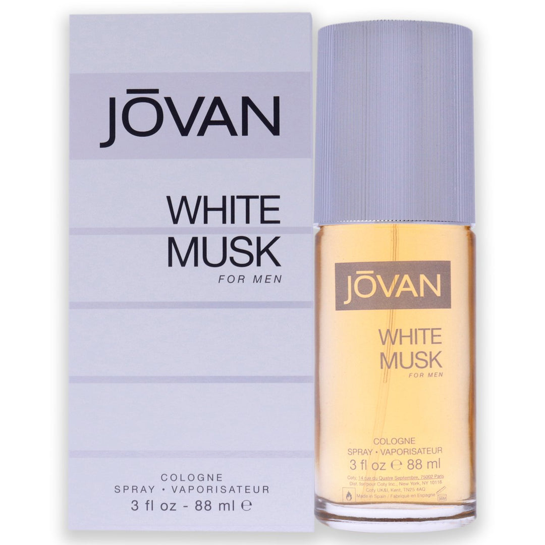 Jovan White Musk by Jovan for Men - 3 oz EDC Spray Image 1