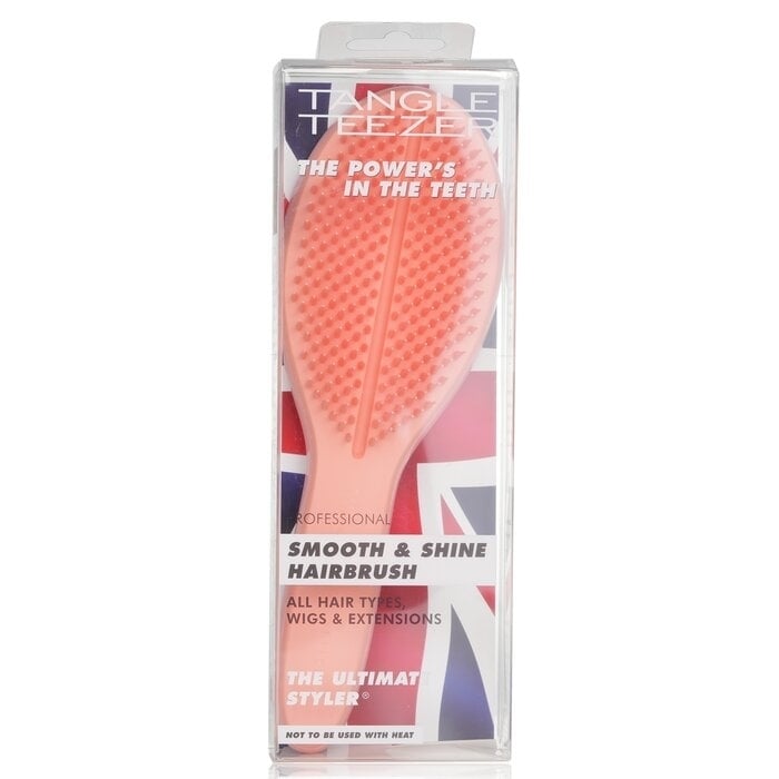 Tangle Teezer - The Ultimate Styler Professional Smooth and Shine Hair Brush - Peach Glow(1pc) Image 2