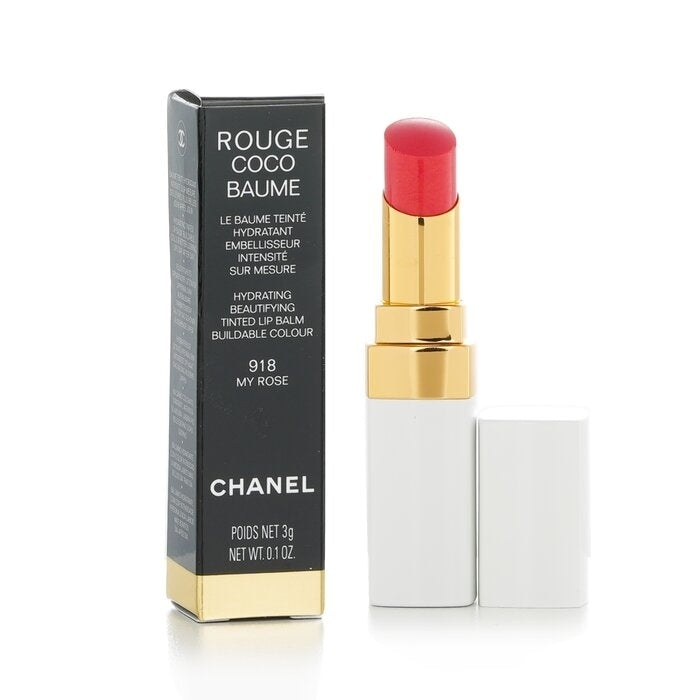 Chanel - Rouge Coco Baume Hydrating Beautifying Tinted Lip Balm -  918 My Rose(3g/0.1oz) Image 2