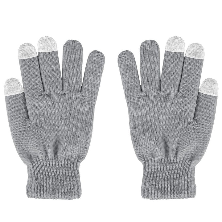 Unisex Winter Knit Gloves Touchscreen Outdoor Windproof Cycling Skiing Warm Gloves Image 2
