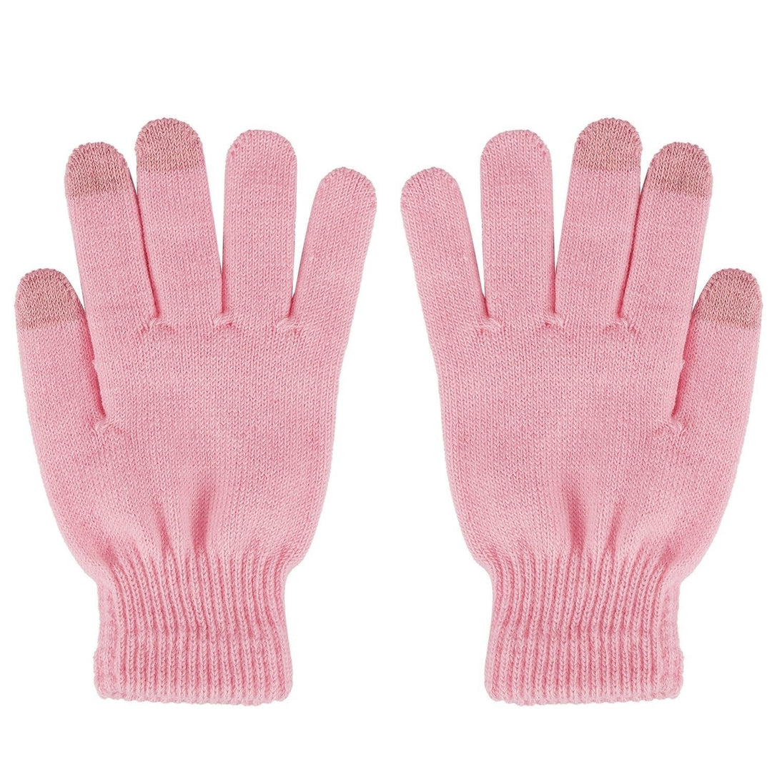 Unisex Winter Knit Gloves Touchscreen Outdoor Windproof Cycling Skiing Winter Warm Gloves Image 4