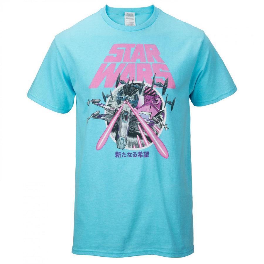 Star Wars A Hope Pastel Japanese Art T-Shirt Image 1