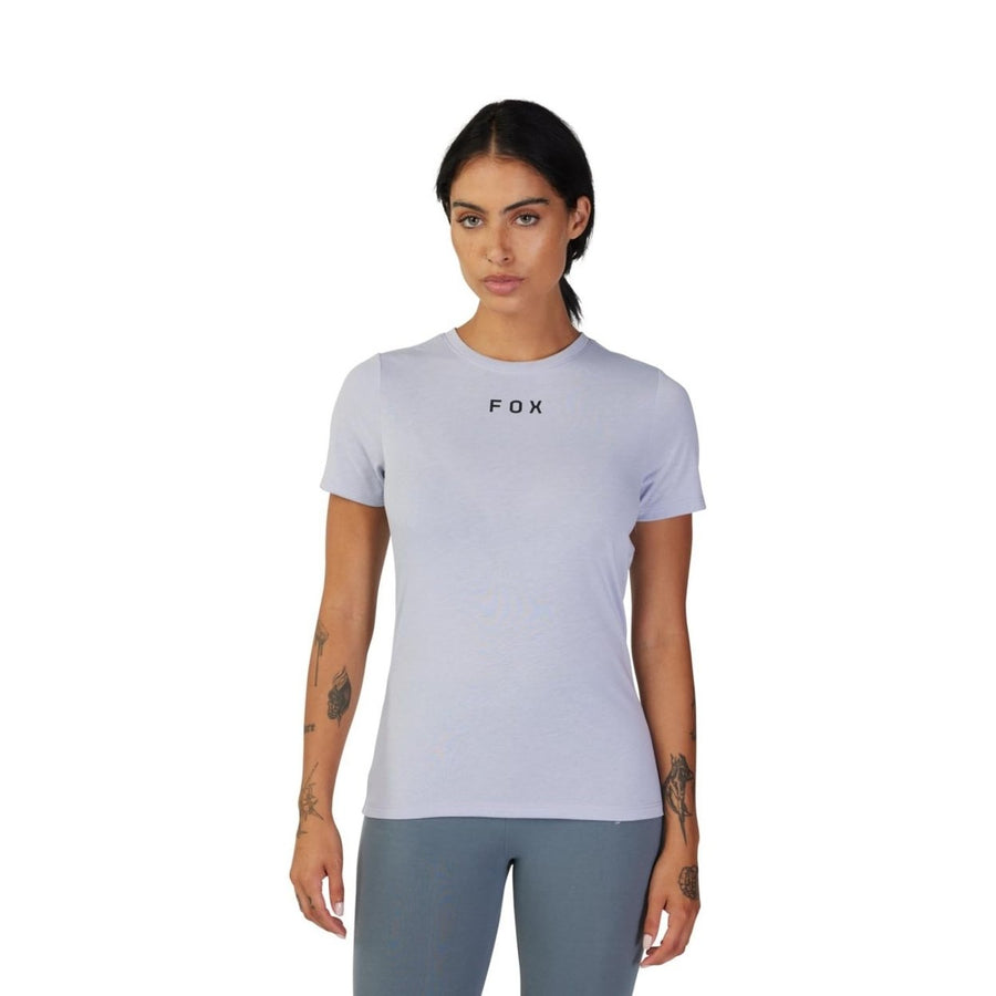 Fox Racing Womens SS Tech Tee Lavender Size M Lightweight Breathable Fabric Image 1