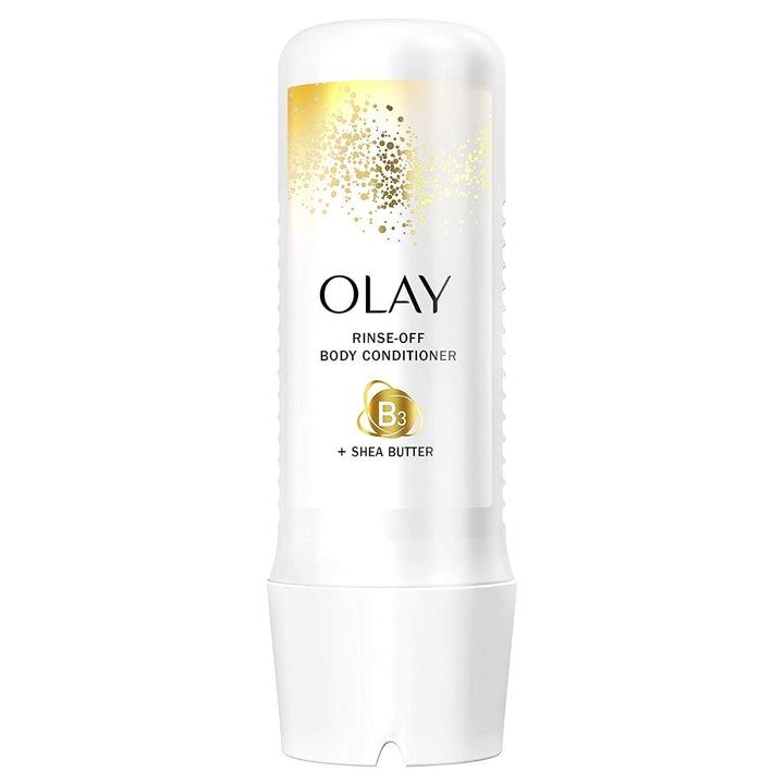 Olay In-Shower Rinse-Off Body Conditioner for Dry Skin with B3 and Shea Butter for Lasting Hydration 8 Fl Oz (Pack of 3) Image 2