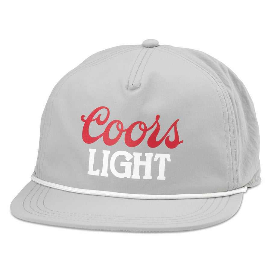 Coors Light Logo Grey Colorway Adjustable Rope Hat Image 1