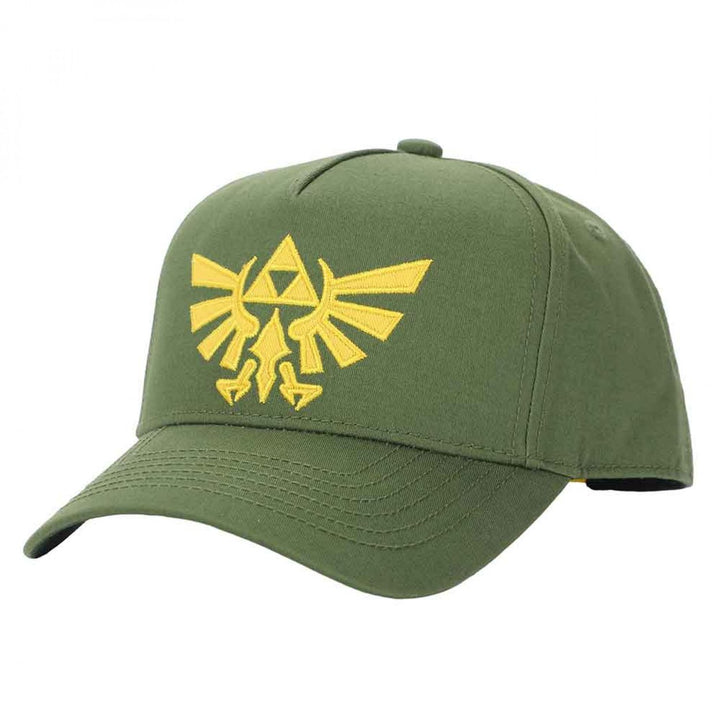 The Legend of Zelda Hyrule Gold Crest Embroidered Hat Image 1