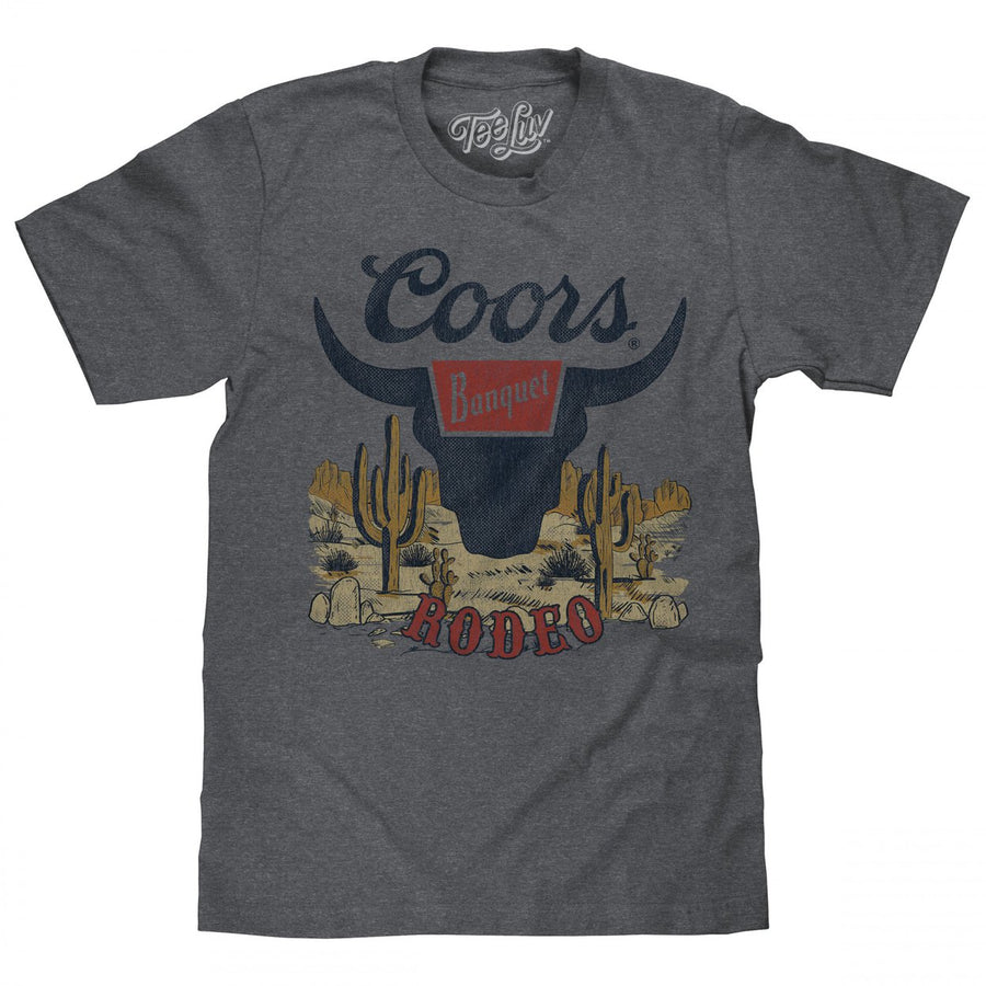 Coors Rodeo Desert Scene T-Shirt Image 1