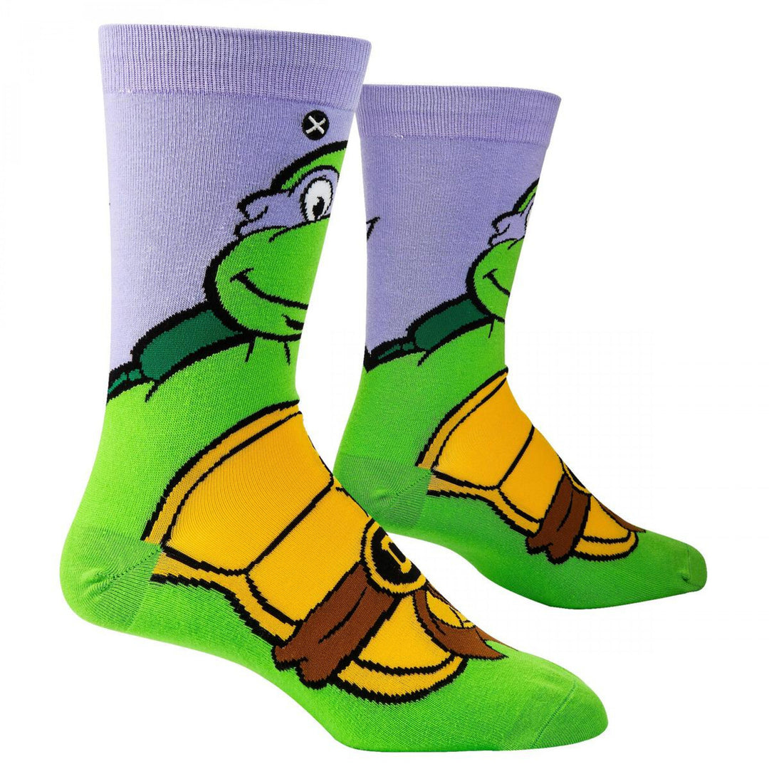 Teenage Mutant Ninja Turtles Donatello Crew Socks Image 3
